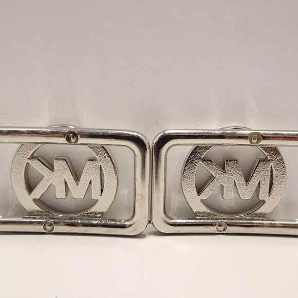 Michael Kors Replacement Silver Tone Shoe Purse Logo Charm Embellishment - Picture 3 of 3
